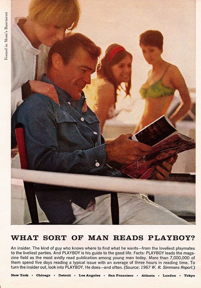 50+ Weird Vintage Ads Praising And Motivating Young Men Who Read Playboy Vintage Ads