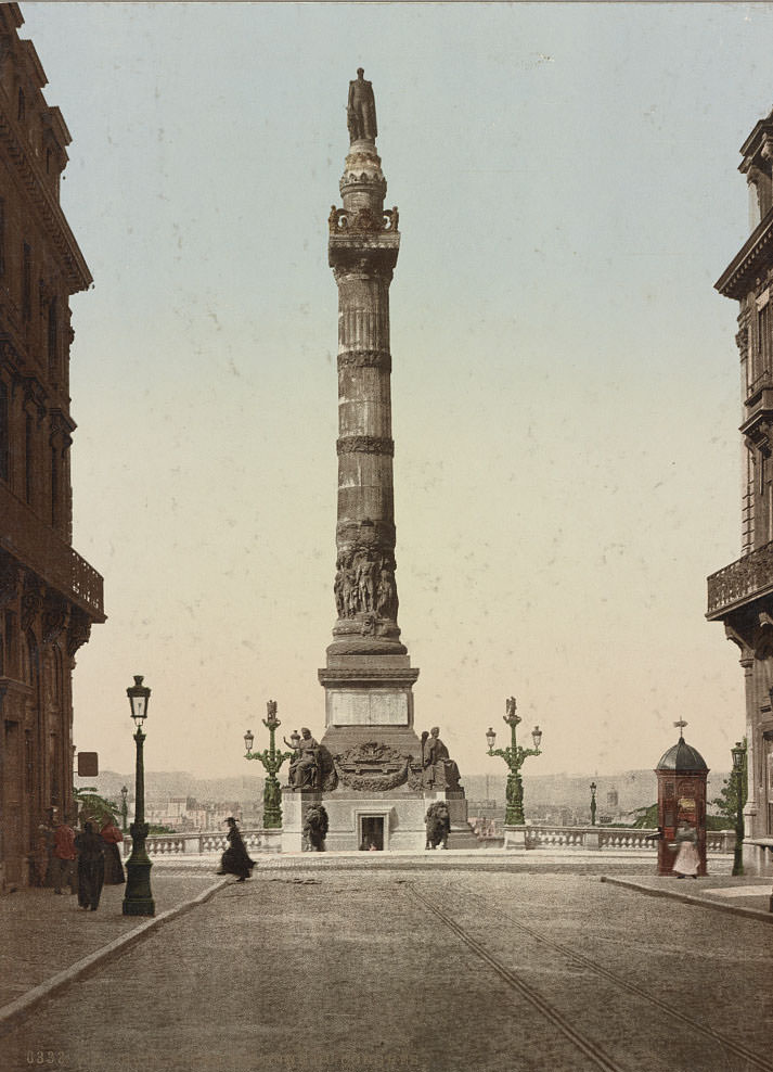 #30 Congress column, Brussels, 1890s