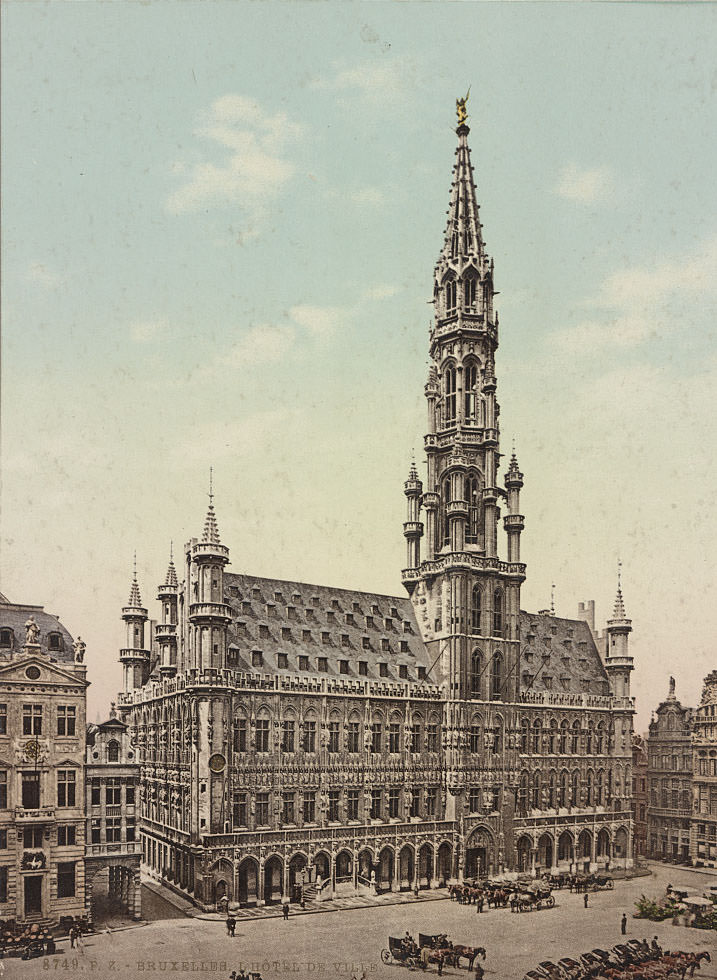 #25 City Hall, Brussels, 1890s
