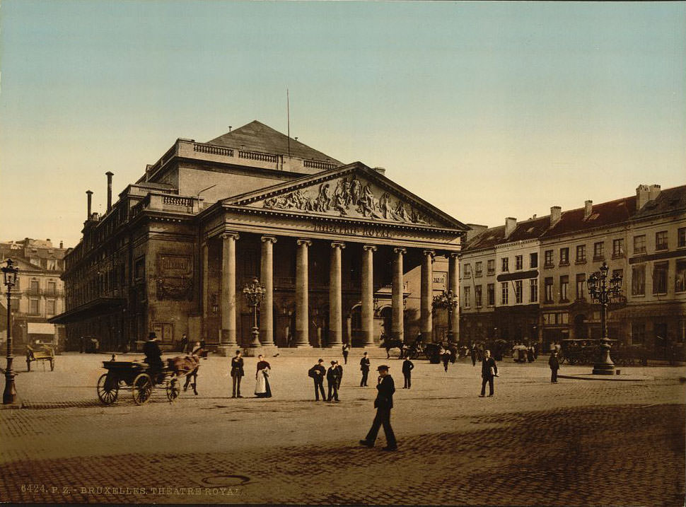 #7 Royal Theatre, Brussels, 1890s