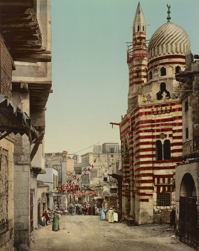 #11 Pavoisée Street for a Wedding, Cairo, 1890s