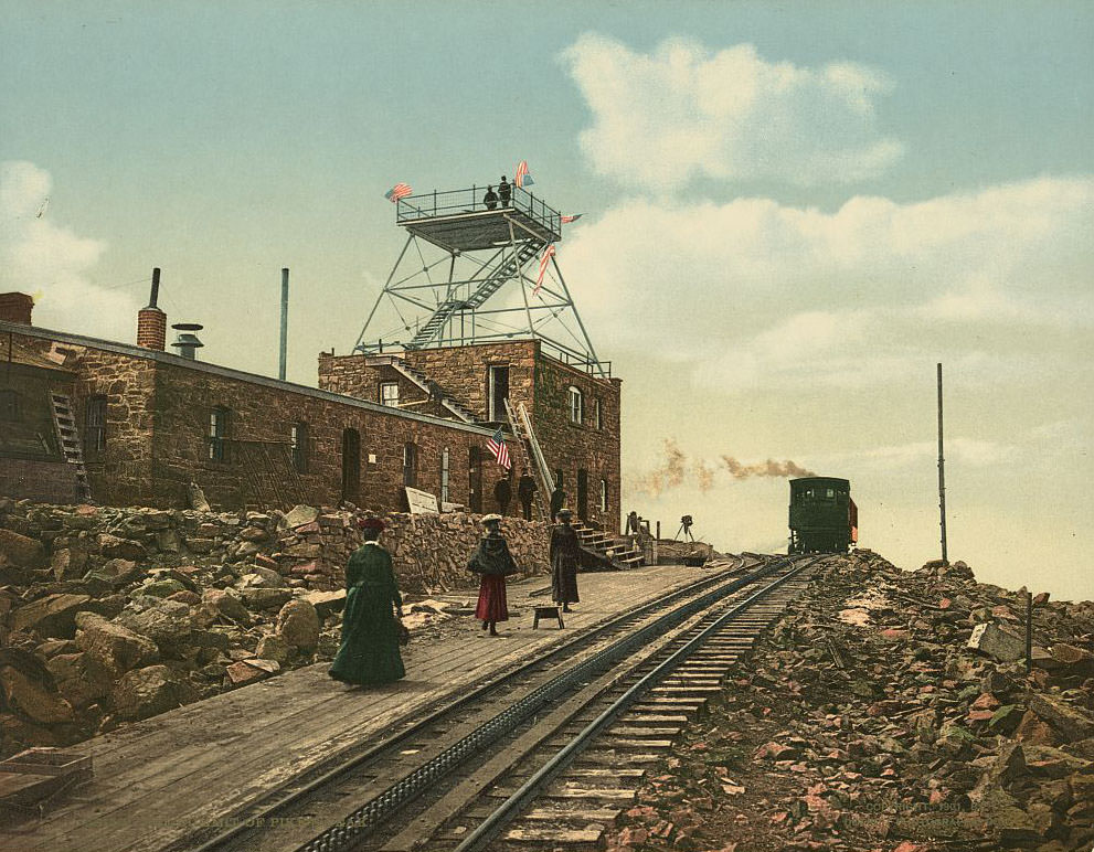 #2 The summit of Pike’s Peak, 1890s