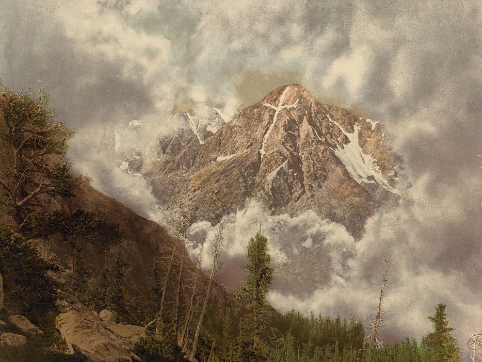 #11 Mount of the Holy Cross in the clouds