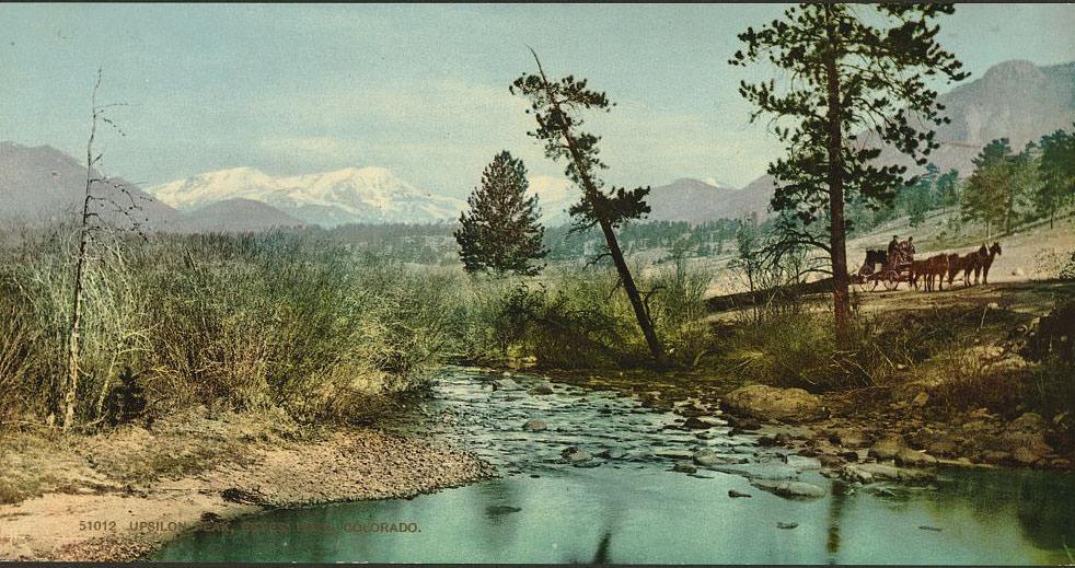 #13 Upsilon Peak, Estes’ Park, 1890s