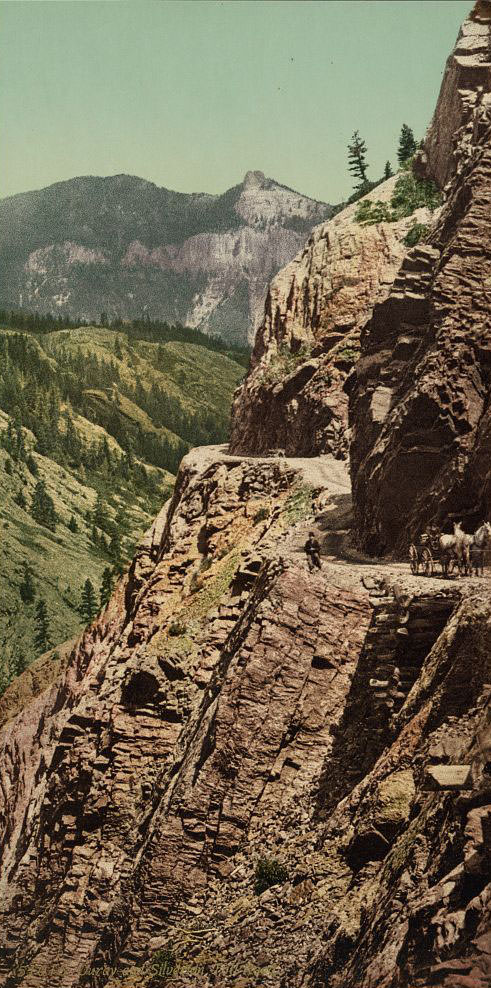 #15 Ouray and Silverton toll road, 1890s