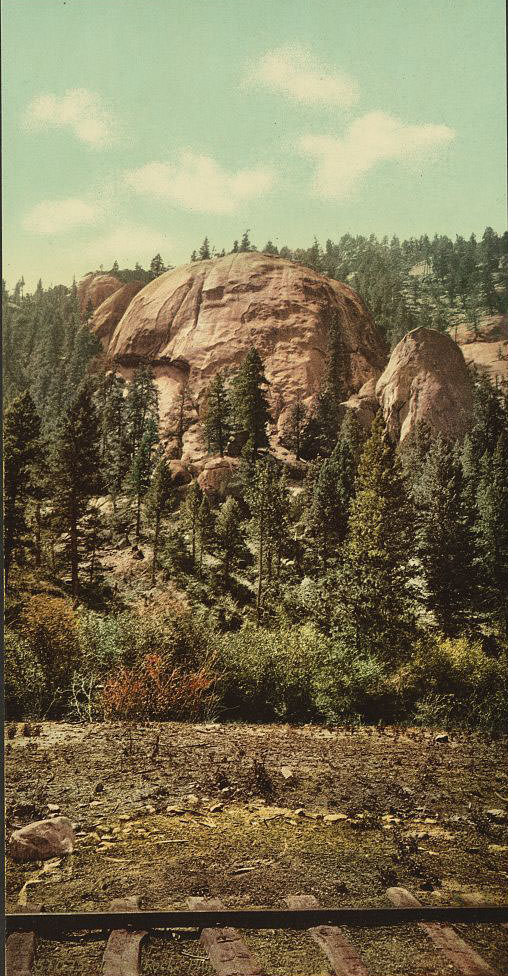 #26 Dome Rock, Platte Canon [Cañon], 1890s