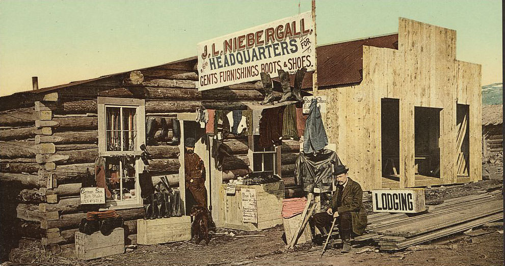 #33 A pioneer merchant, Colorado, 1890s