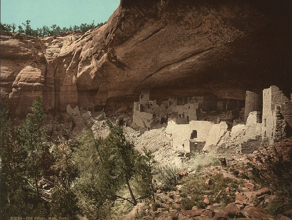 #45 Cliff Palace, Mesa Verde National Park, 1890s