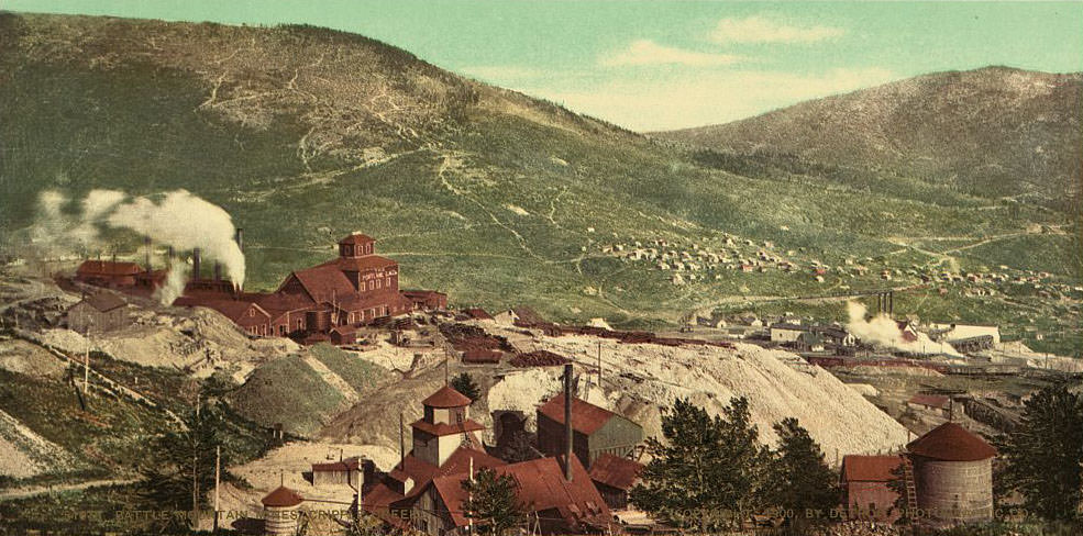 #59 Battle Mountain mines, Cripple Creek, 1890s
