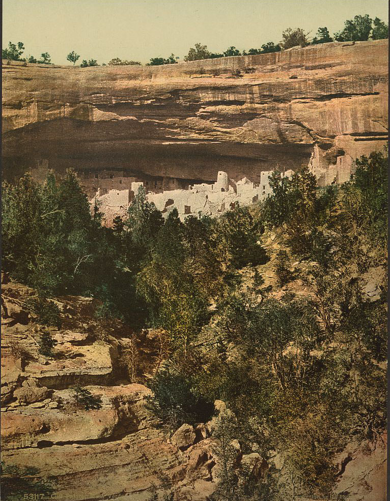 #46 Cliff Palace, Mesa Verde National Park, 1890s