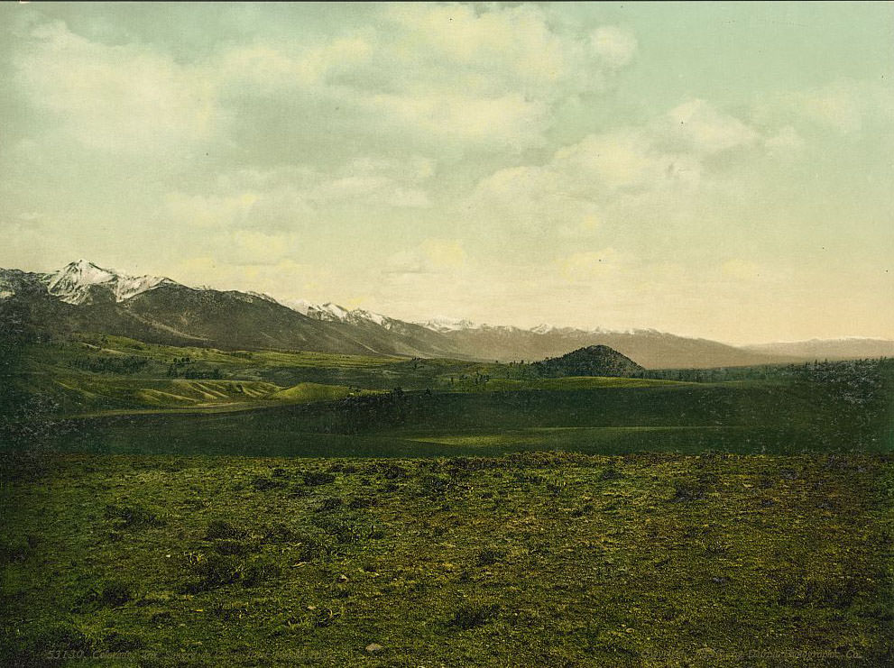 #48 Sangre de Cristo from Poncha Pass, 1890s