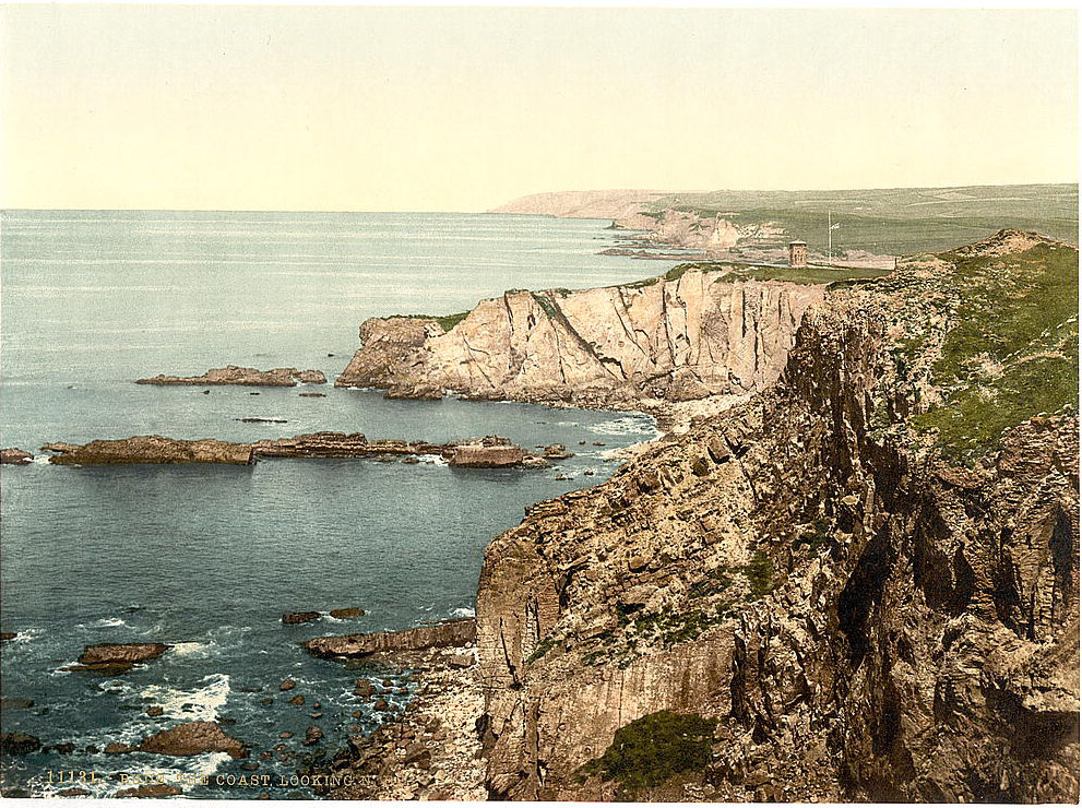 #16 The coast looking N.E., Bude