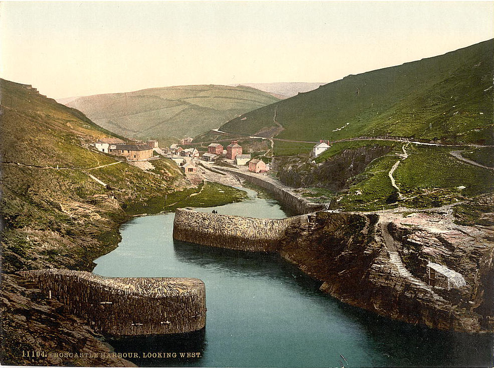 #6 Harbor looking west, Boscastle