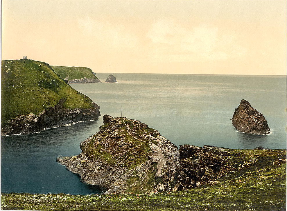 #8 View of coast from coast guard’s station, Boscastle, Cornwall