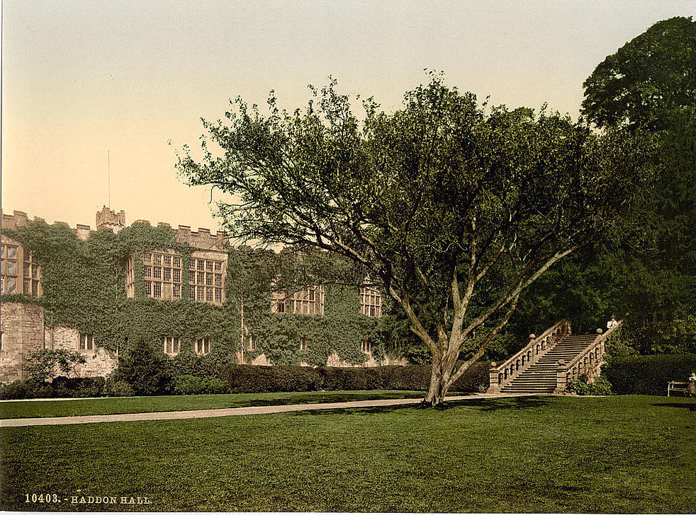 #25 Haddon Hall, from the terrace