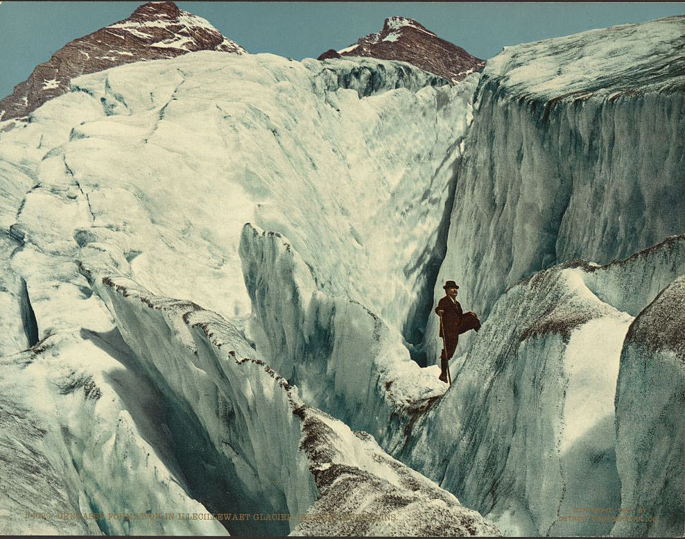 #13 Crevasse formation in Illecillewaet Glacier, Selkirk Mountains