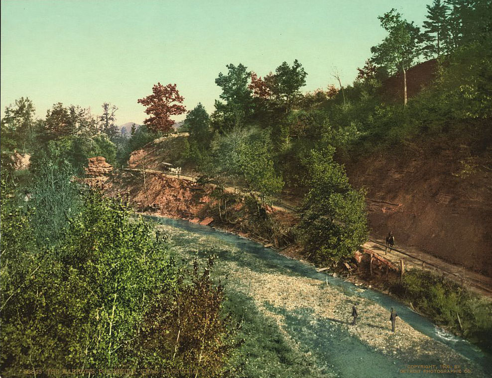 #41 The Narrows, Poagshole, near Dansville, 1900