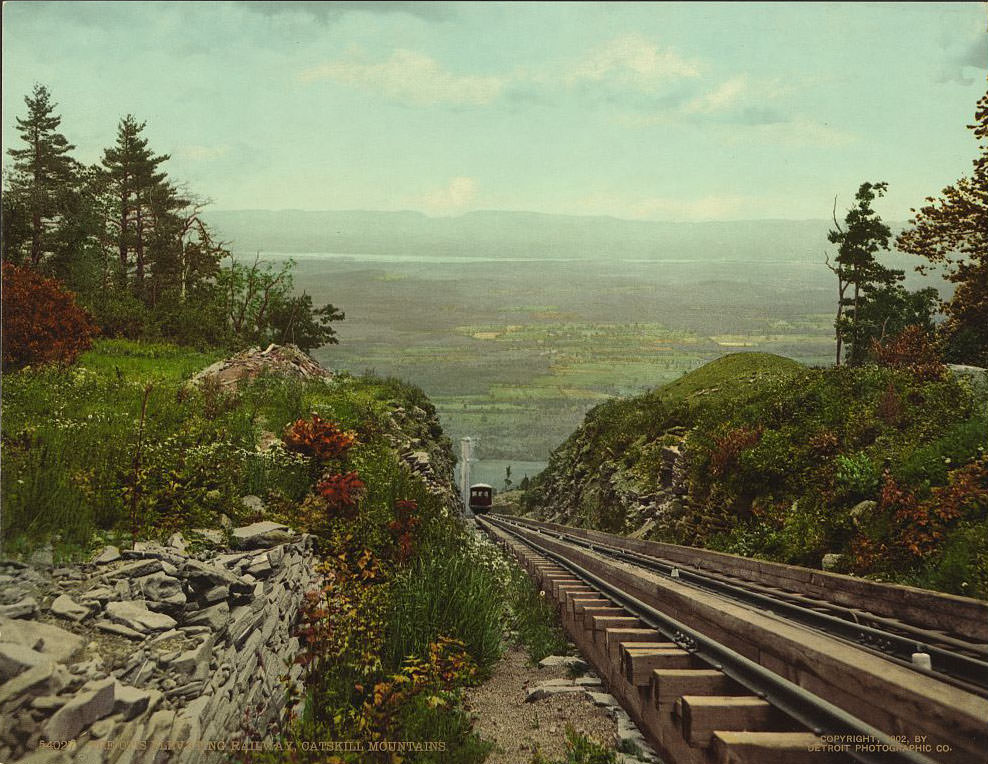 #43 The Otis Elevating Railway, Catskill Mountains, 1902