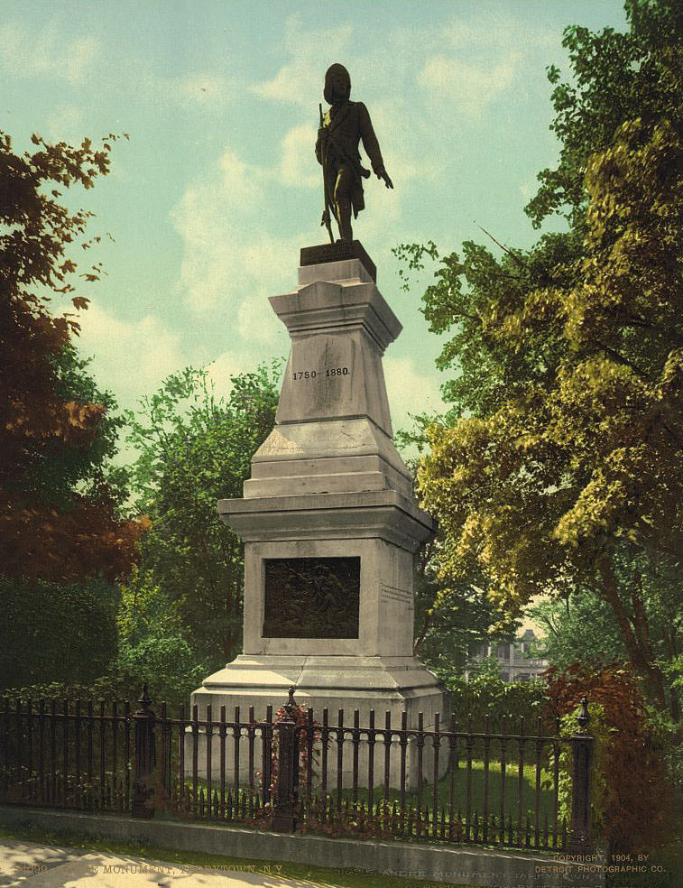 #51 Andre Monument, Tarrytown, 1904
