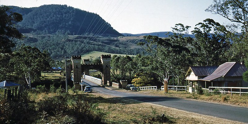 #11 Hampton Bridge, Kangaroo Valley, Tasmania, 1953