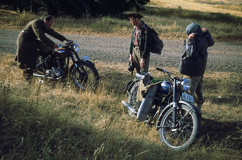 #22 Motorbikes, Tasmania, January 1953