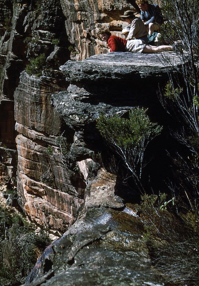 #6 Mt Solitary where Chinaman’s Creek falls away, New South Wales, 1952