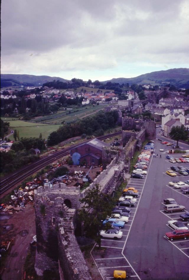 #33 Castle Car Park, Conwy, 1977
