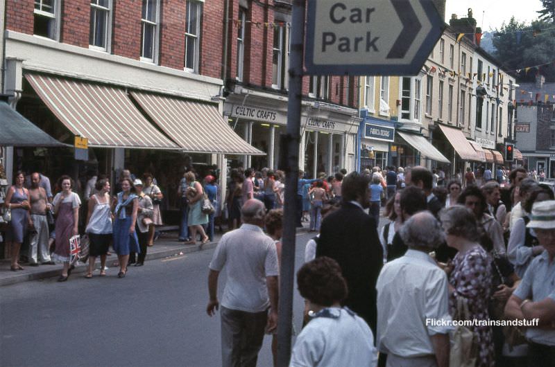 #11 Castle Street, Llangollen, 1977