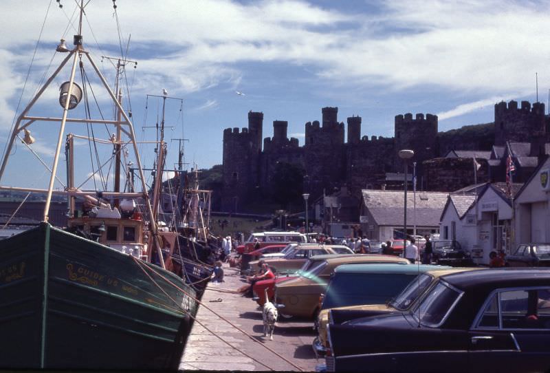 #37 Conwy Harbour and Castle, 1977