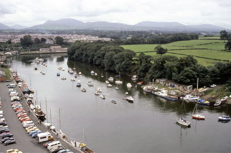 #15 View from Caernarfon Castle, 1978