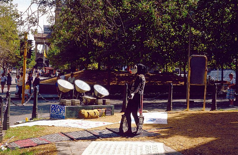 #22 Protester in street, Melbourne