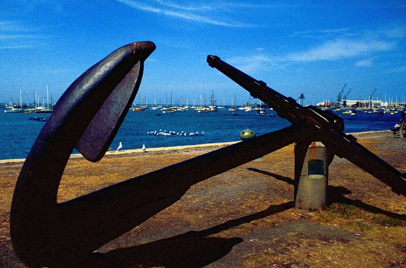 #2 Large black anchor at Port Phillip Bay, Melbourne