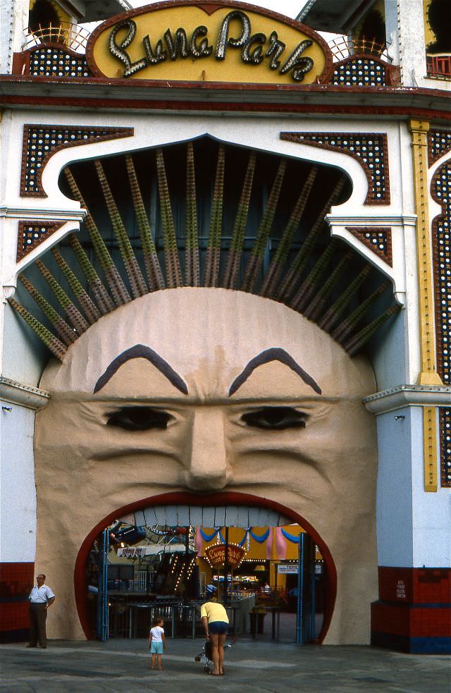 #13 Luna Park entrance, Melbourne