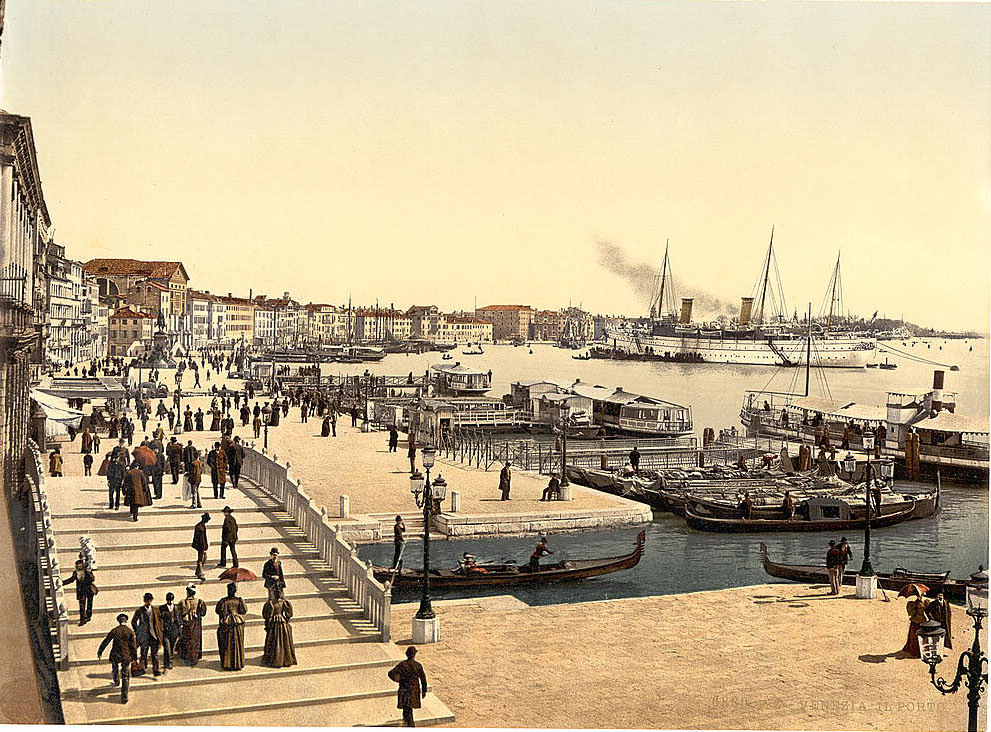 #73 Venice harbor and Doge’s Palace