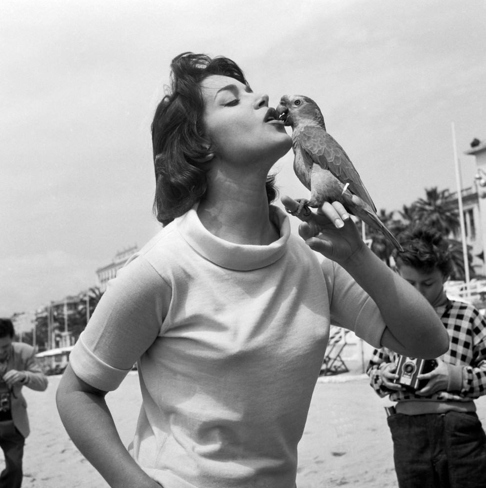 #45 “Belle de Jour” star Francoise Fabian at the 9th Cannes International Film Festival, France, 1956.