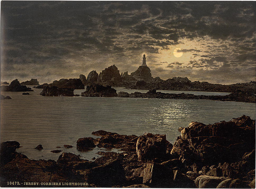 #41 La Corbière Lighthouse by moonlight