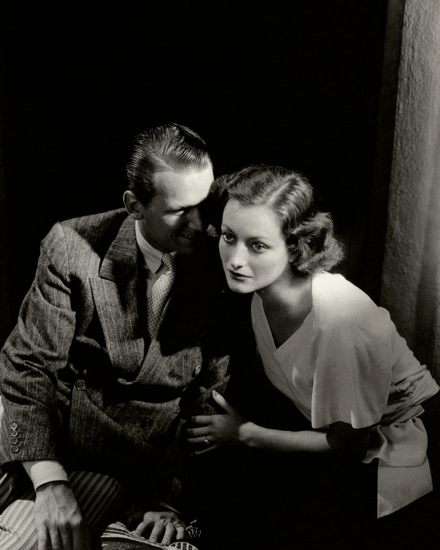 #15 Douglas Fairbanks, Jr. and Joan Crawford, 1931.
