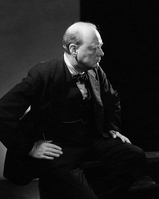 #20 Winston Churchill, 1932.