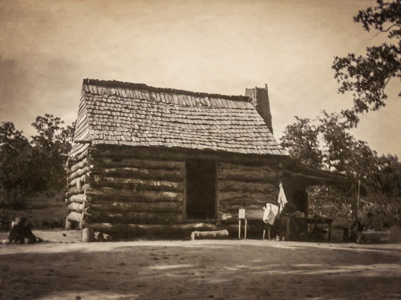 #23 Log cabin, Greenville, Texas