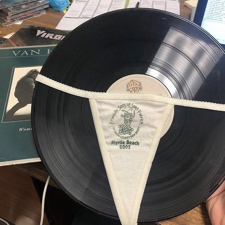 #58 Thong found in Van Halen album of David Lee Roth