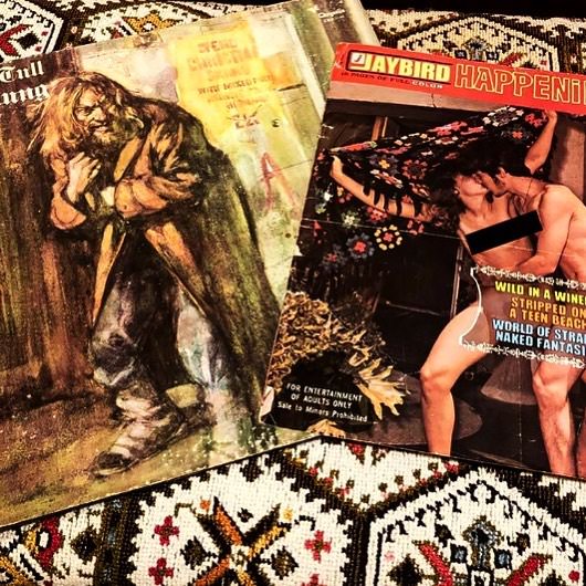 #19 Vintage adult magazine found inside a copy of Jethro Tull’s