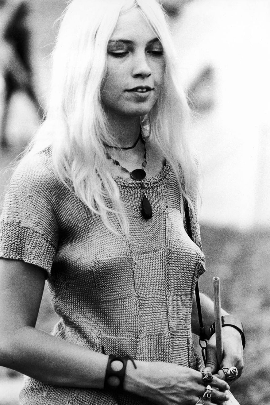 #1 A Young Woman At The Woodstock Music Festival