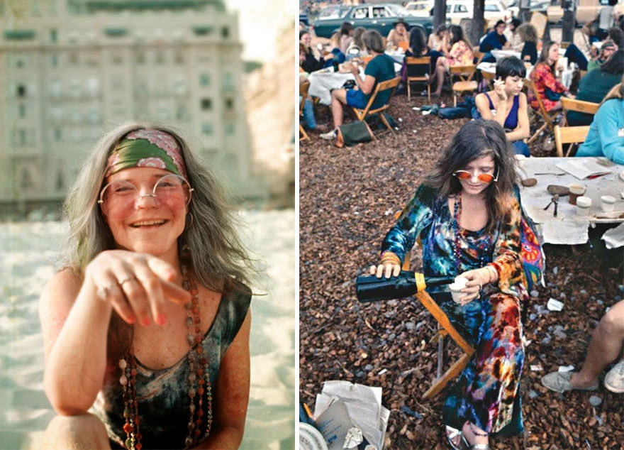 #15 Janis Joplin At Woodstock Festival