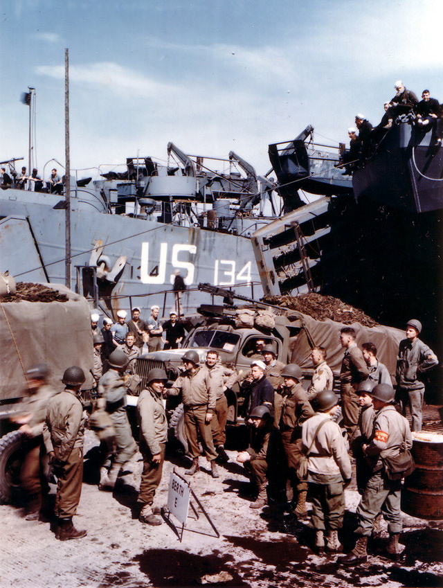 #131 USN LST 13, 4th June 1944