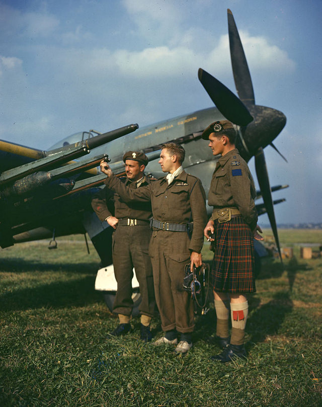 #132 Typhoon Mk-IB RCAF, 1945