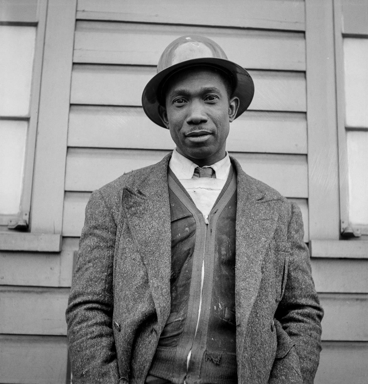 #20 A shipyard worker