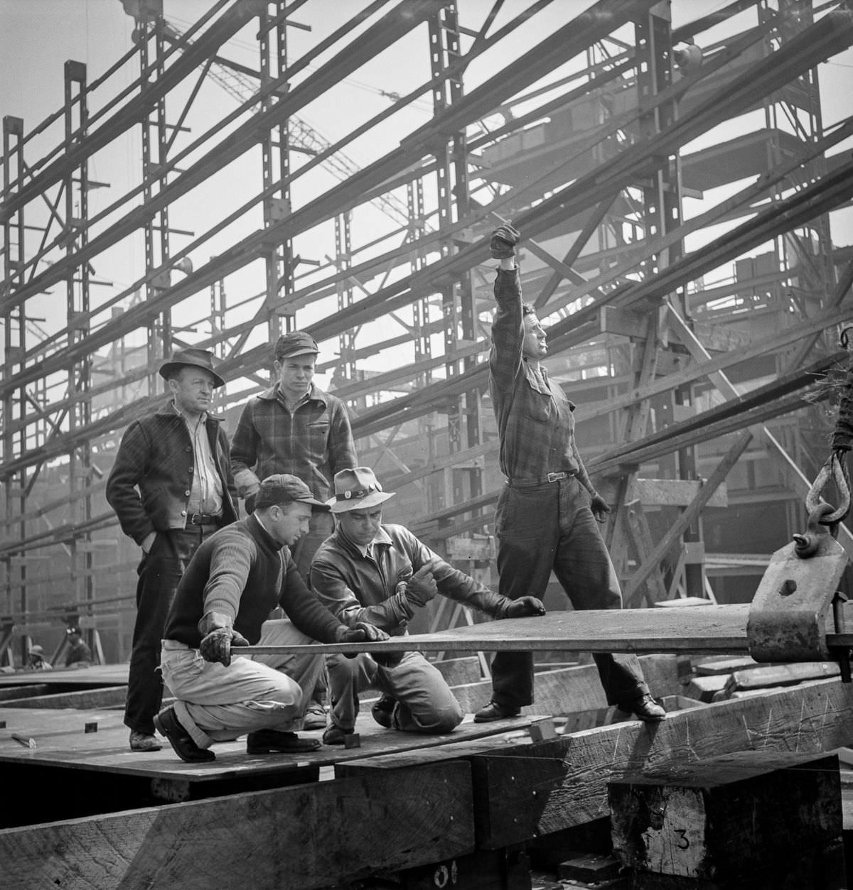 #27 Erecting a flat keel