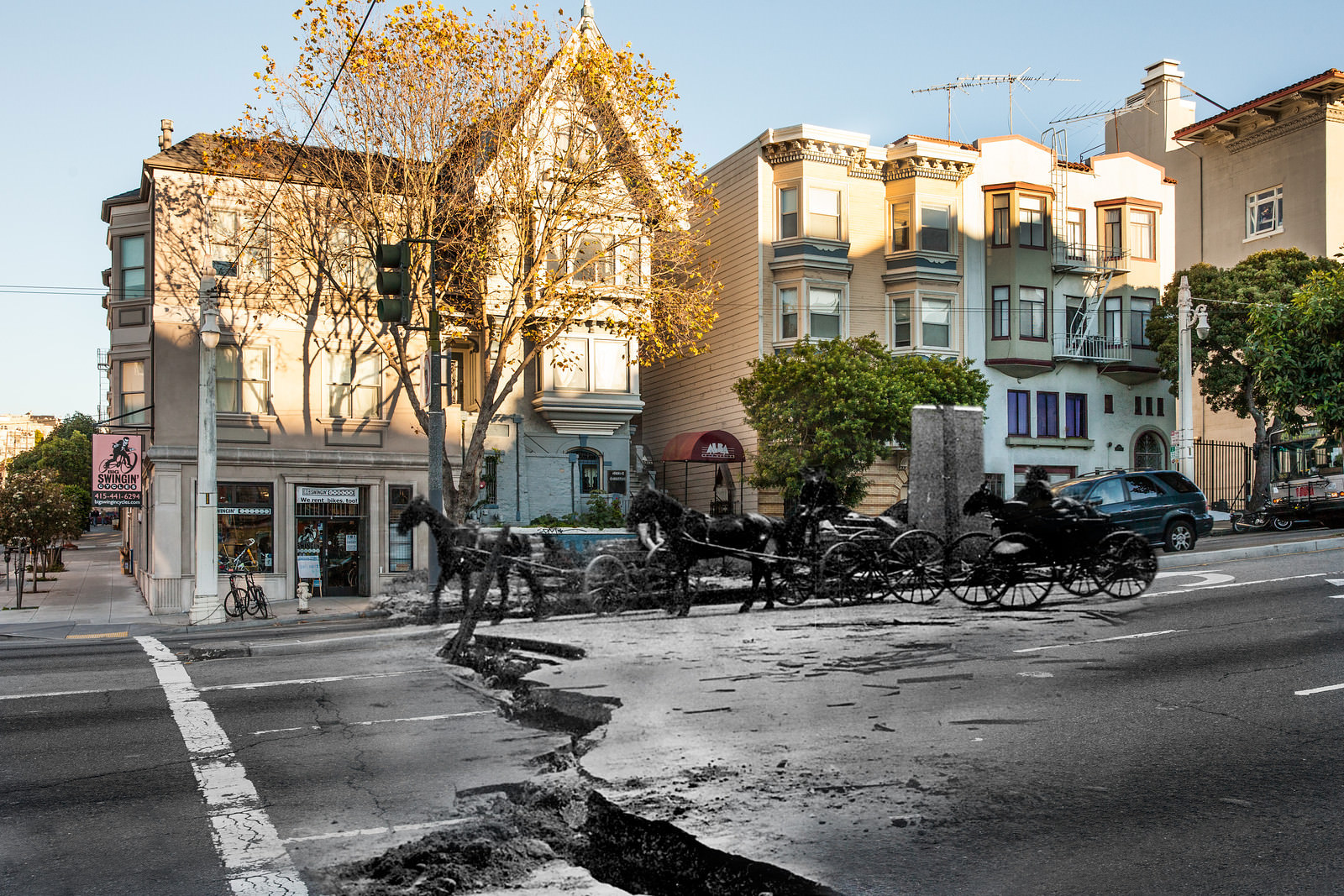 Van Ness and Vallejo.