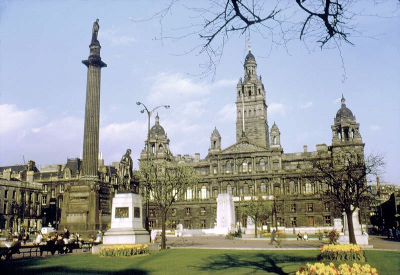 #101 George Square and City Chambers, 1961
