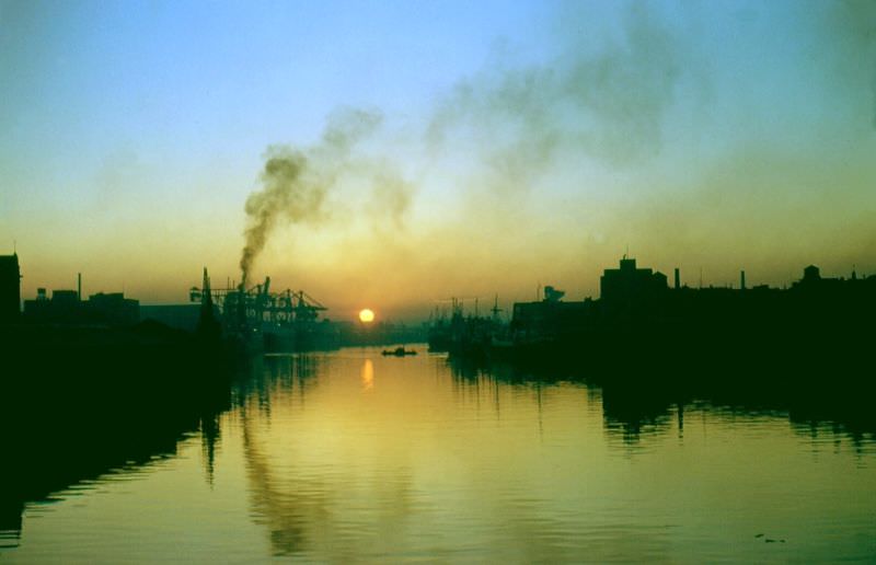 #9 Sunset over Clydebank, 1961